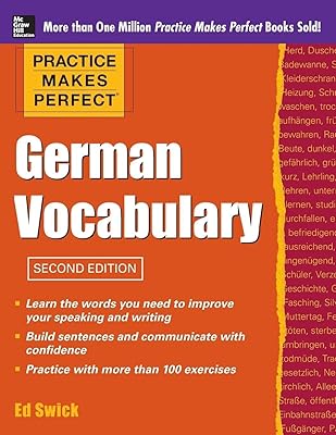 Practice Makes Perfect: German Vocabulary